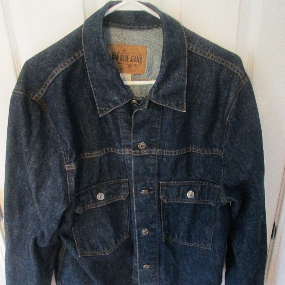 Vintage GAP Blue Jeans: Jean Jacket